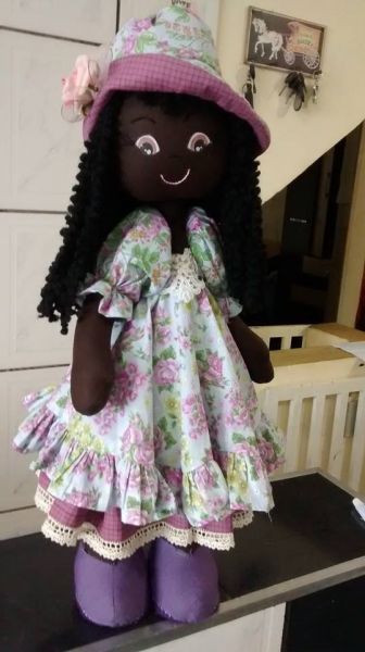 Boneca Negra Amanda